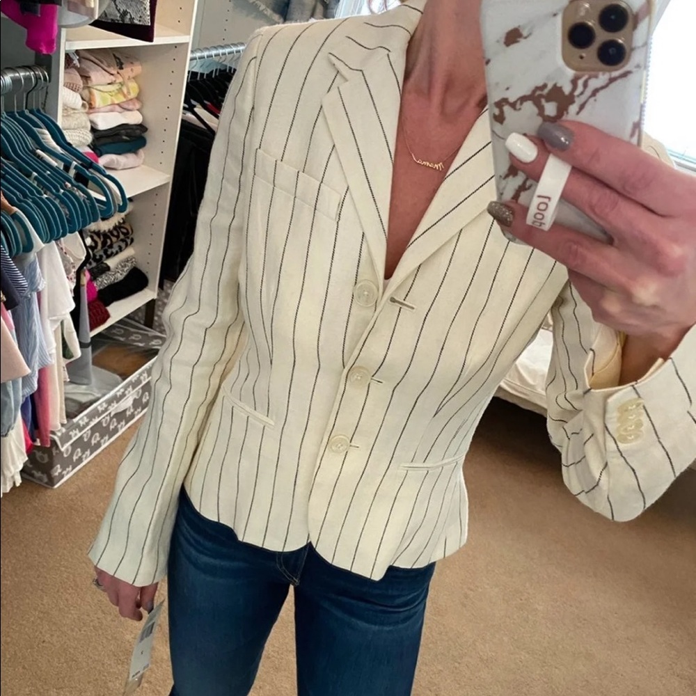 Women's Ralph Lauren Linen Blazer